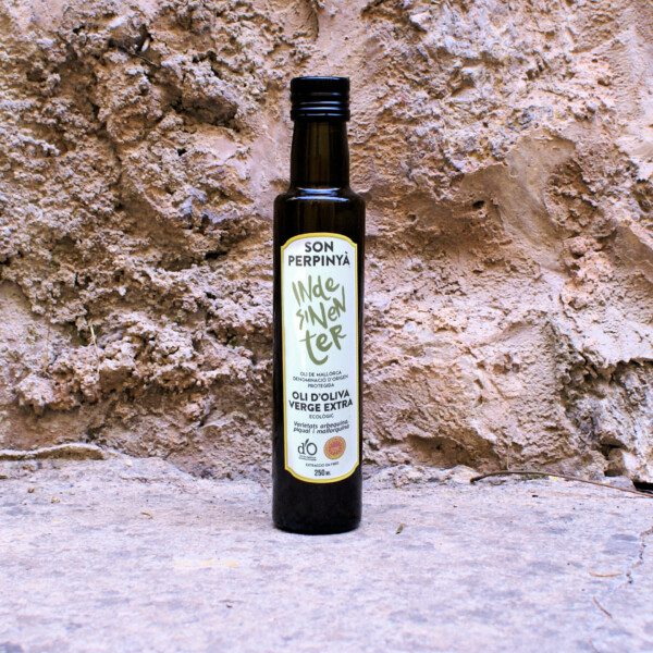 Pack 24 botelles 250ml. Oli d'oliva verge extra "Son Perpinyà". Ecològic. DO Mallorca.